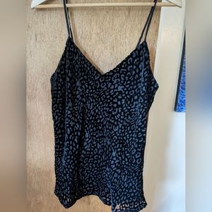 Johnny Was, size Medium, leopard print tank